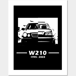 W210 limousine classic retro Posters and Art